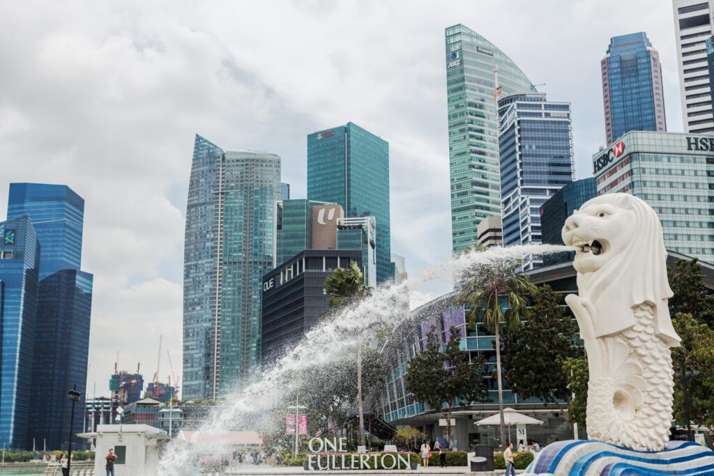 Singapore Merlion of Singapore