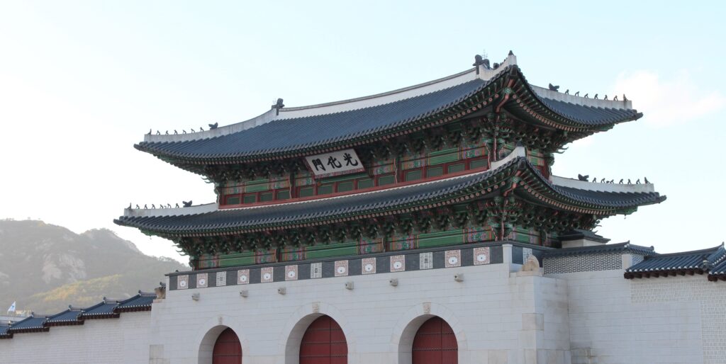 Gwanghwamun of Gyeongbokgung Palace, South Korea