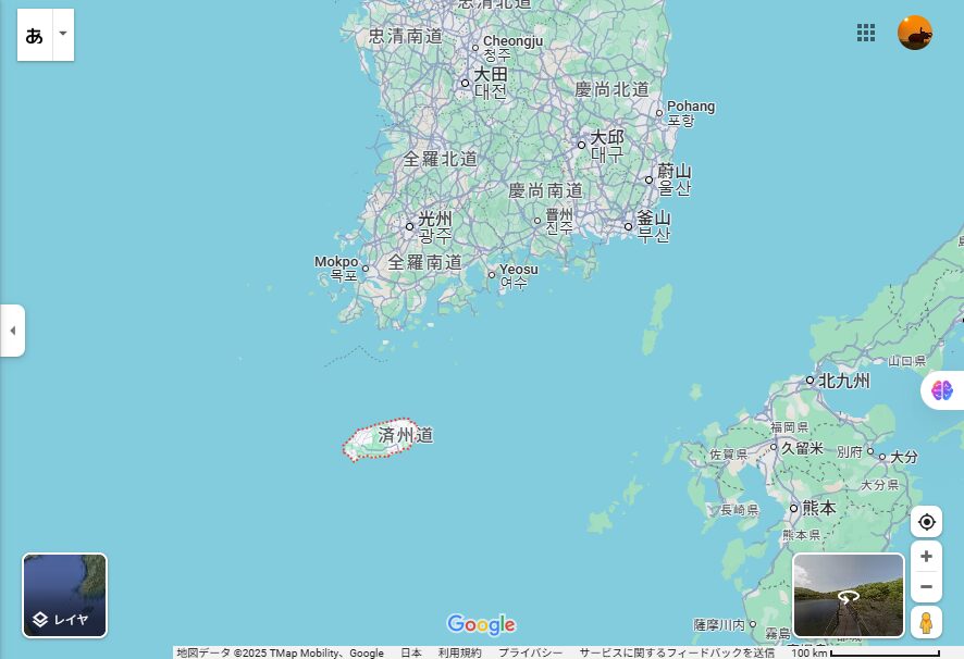 Map of Jeju-do