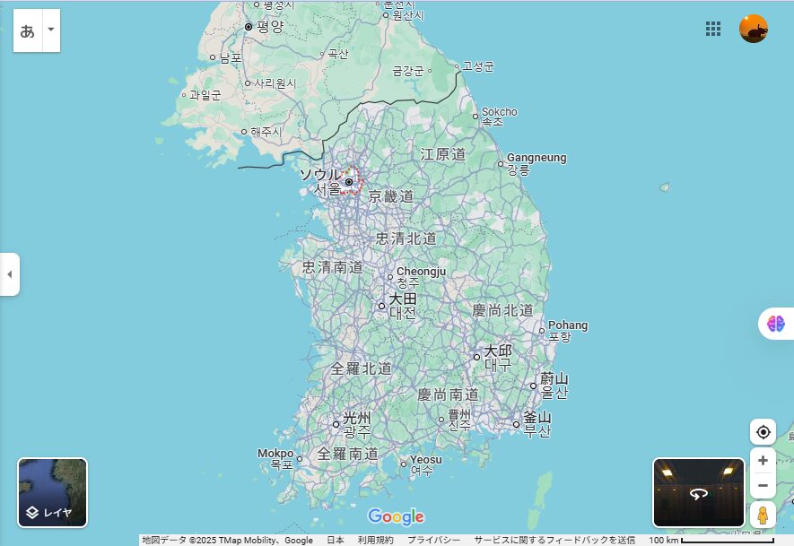 Map of Seoul Special City