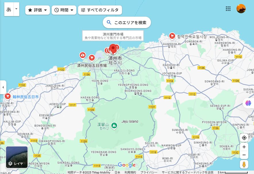 Dongmun Market Map